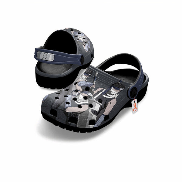 Zabuza Momochi Clogs Shoes Pattern Style