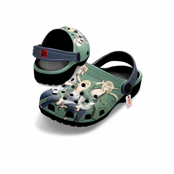 Tsunade Clogs Shoes Pattern Style