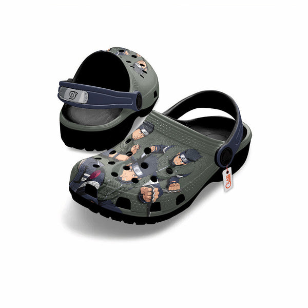 Sarutobi Asuma Clogs Shoes Pattern Style