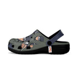 Sarutobi Asuma Clogs Shoes Pattern Style