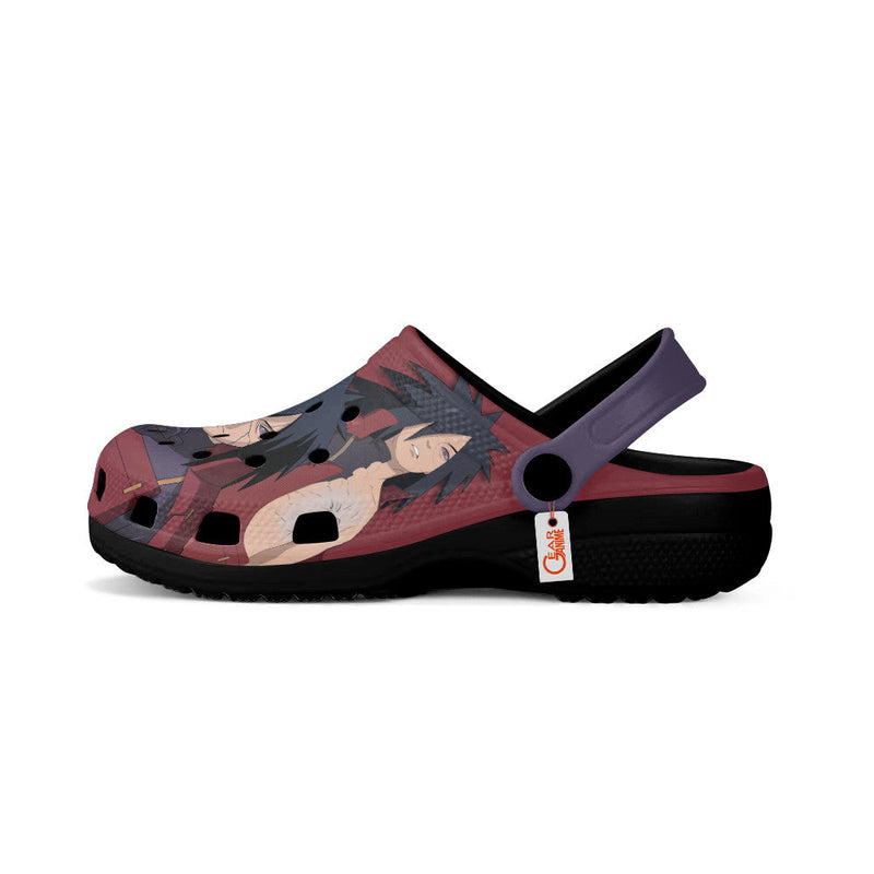 Madara Uchiha Clogs Shoes Pattern Style