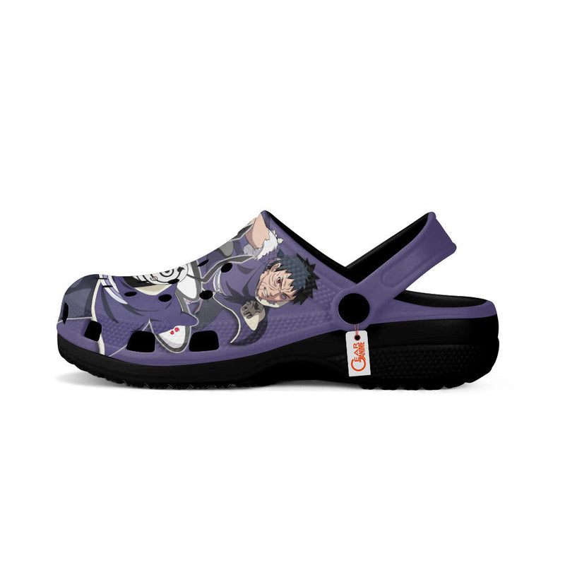 Obito Uchiha Clogs Shoes Pattern Style