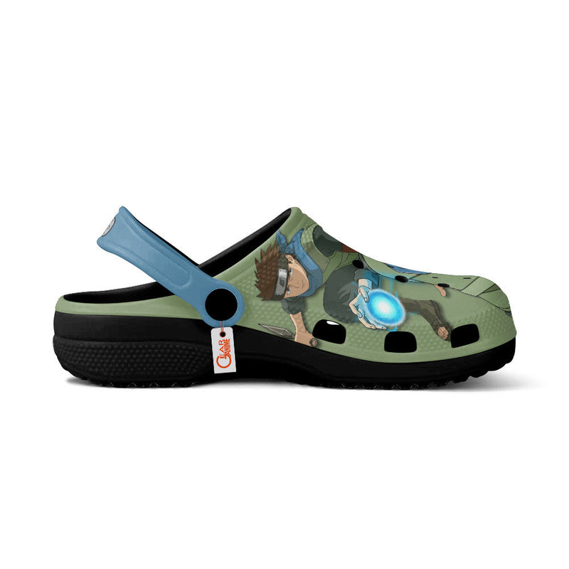 Sarutobi Konohamaru Clogs Shoes Pattern Style