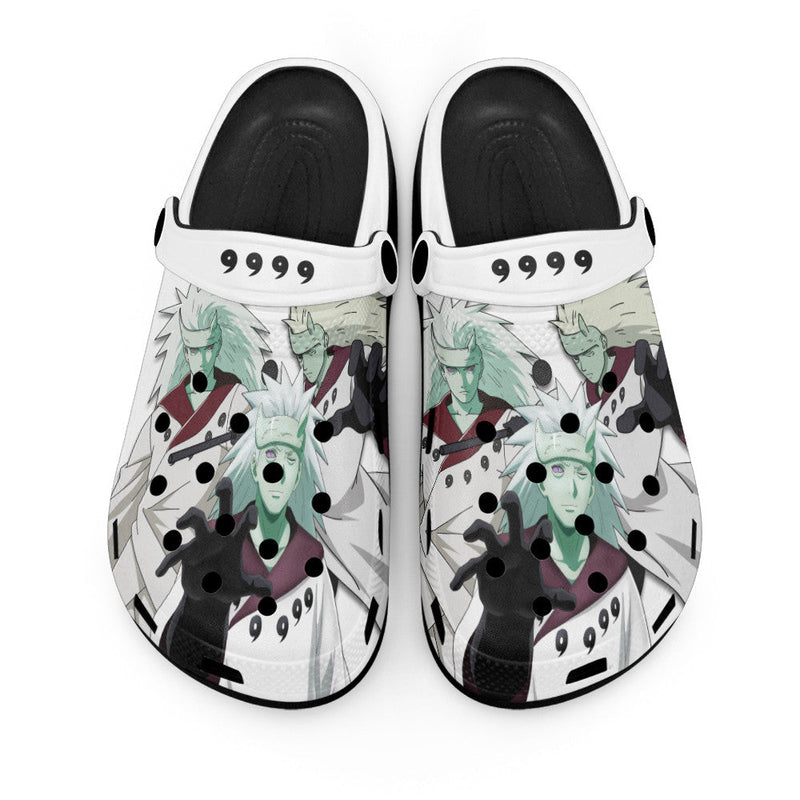 Madara Six Paths Clogs Shoes Pattern Style