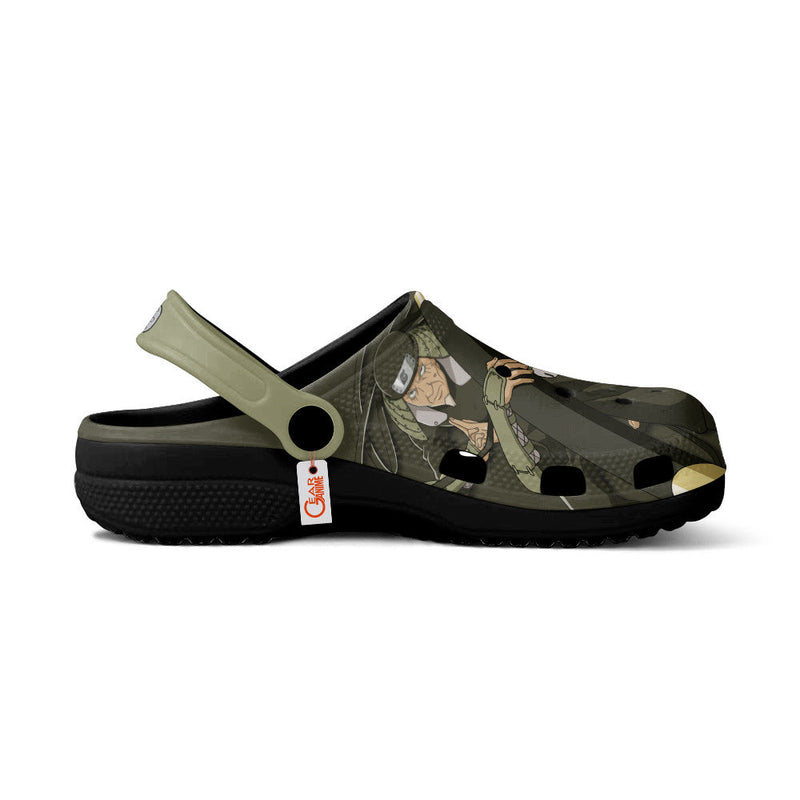 Sarutobi Hiruzen Clogs Shoes Pattern Style