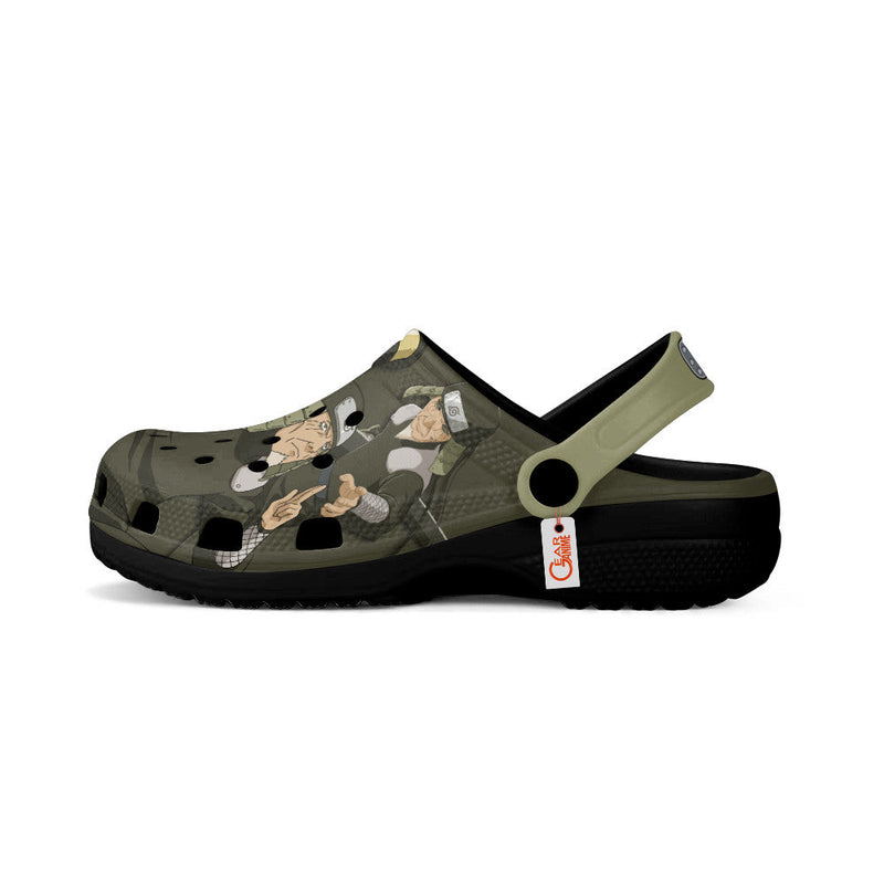 Sarutobi Hiruzen Clogs Shoes Pattern Style