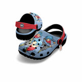 Trunks Clogs Shoes Pattern Style