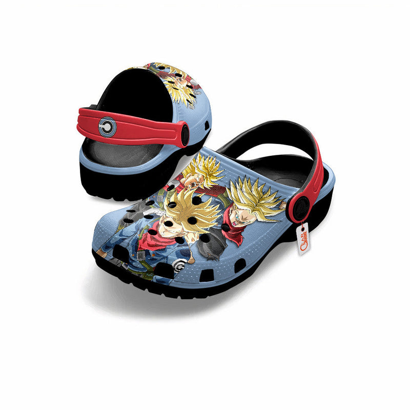 Trunks Super Saiyan Clogs Shoes Pattern Style