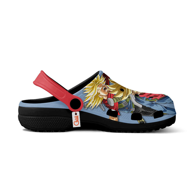 Trunks Super Saiyan Clogs Shoes Pattern Style