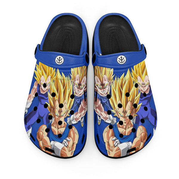 Vegeta Majin Clogs Shoes Pattern Style