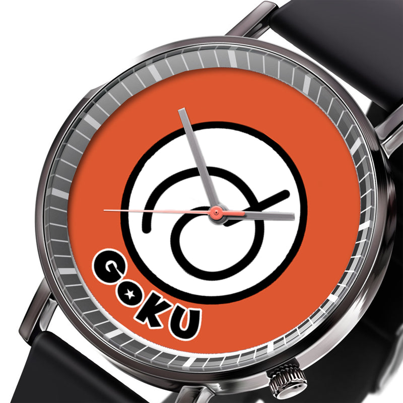 Goku Whis Leather Band Wrist Watch Personalized