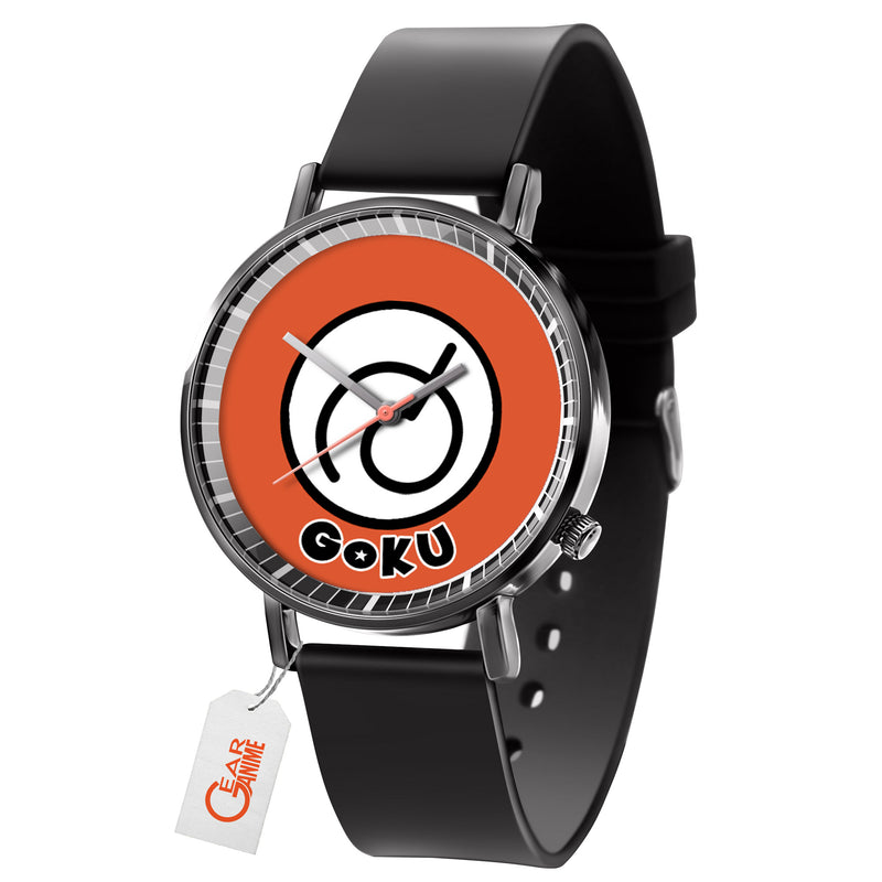 Goku Whis Leather Band Wrist Watch Personalized