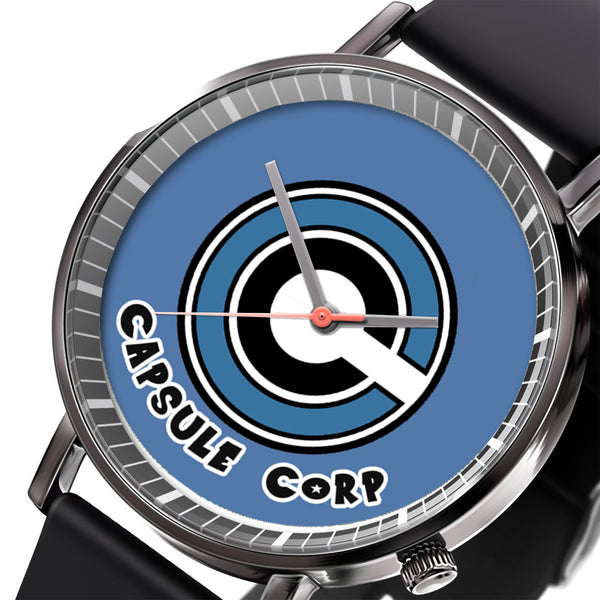 Capsule Corp Leather Band Wrist Watch Personalized