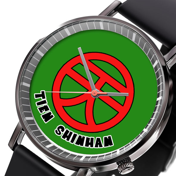 Tien Shinhan Symbol Leather Band Wrist Watch Personalized