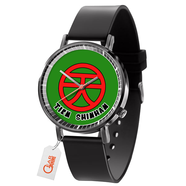 Tien Shinhan Symbol Leather Band Wrist Watch Personalized