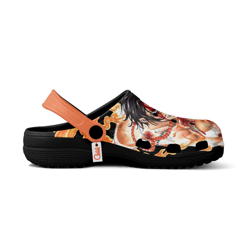 Portgas D. Ace Clogs Shoes