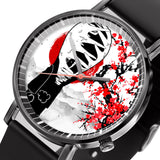 Zetsu Leather Band Wrist Watch Japan Cherry Blossom