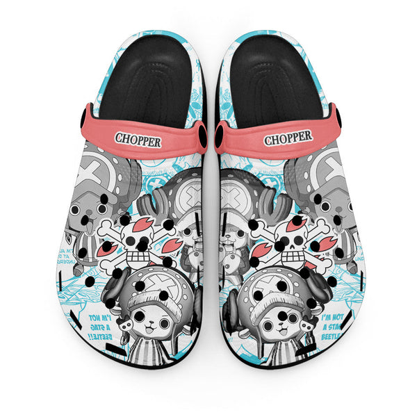 Chopper Clogs Manga Style Personalized Name