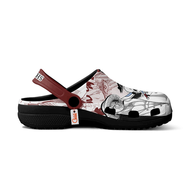 Shanks Clogs Shoes Manga Style Personalized