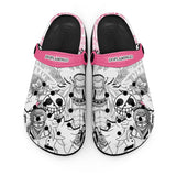 Doflamingo Clogs Shoes Manga Style Personalized