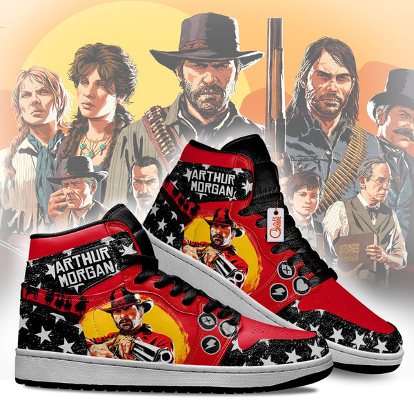 Arthur Morgan J1-Sneakers Game Red Dead Redemption Shoes