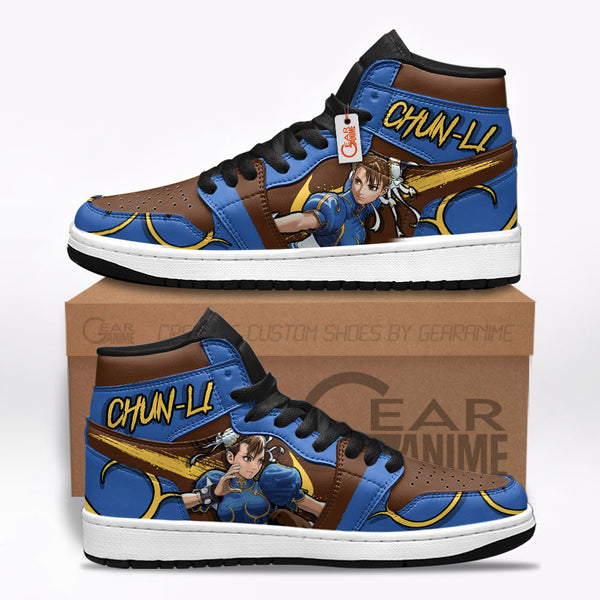 Chun Li J1-Sneakers Custom Games Shoes