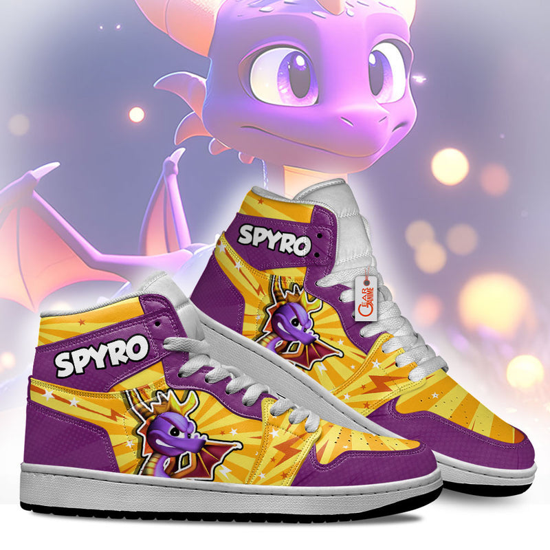 Spyro J1-Sneakers Custom Games Shoes