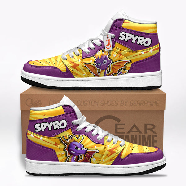 Spyro J1-Sneakers Custom Games Shoes