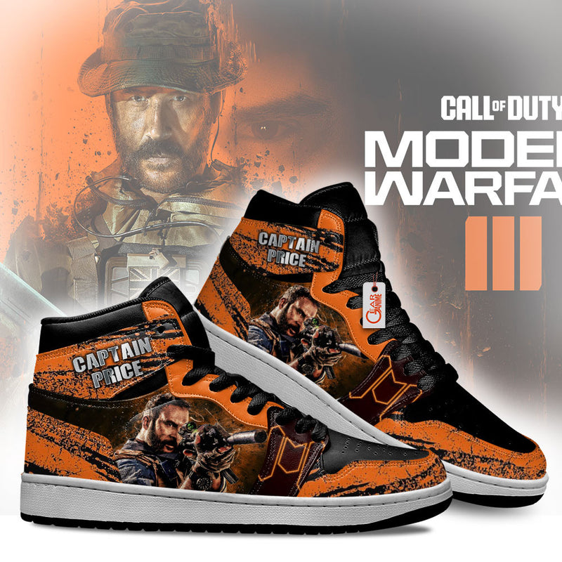 Captain Price J1-Sneakers Custom Games Shoes