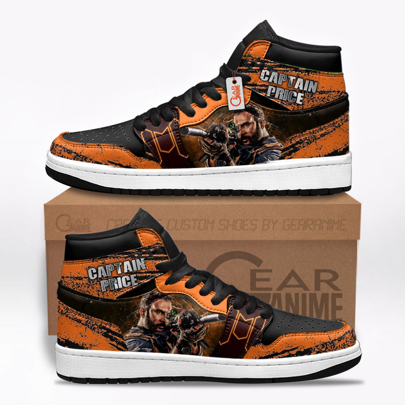 Captain Price J1-Sneakers Custom Games Shoes