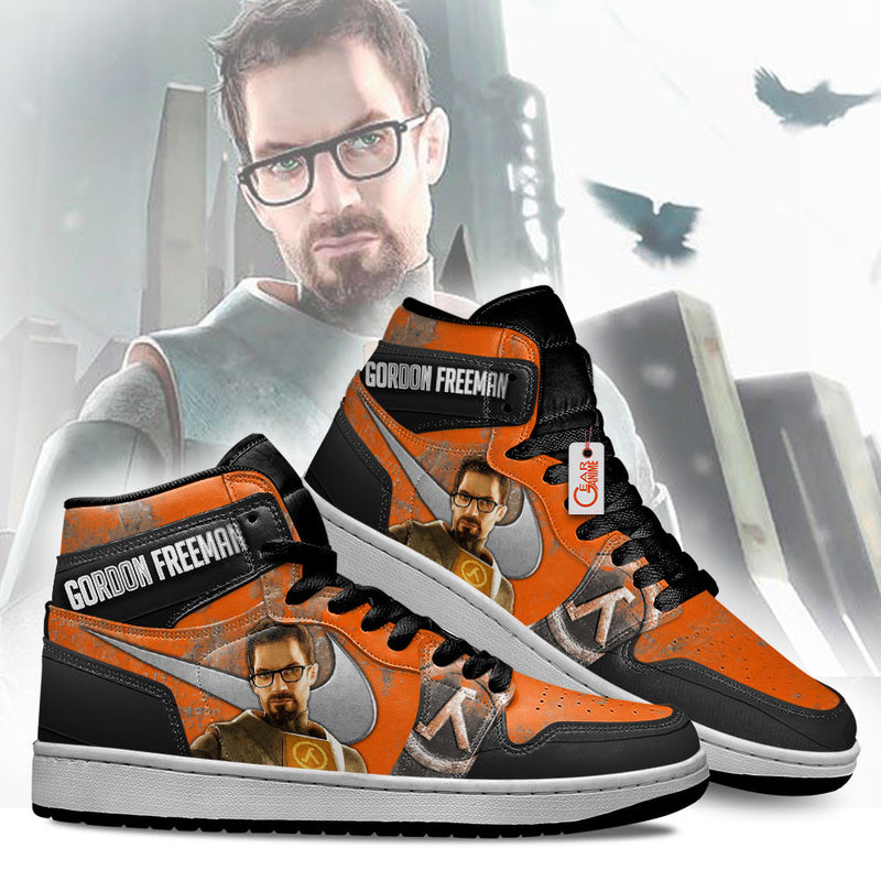 Gordon Freeman J1-Sneakers Custom Games Shoes