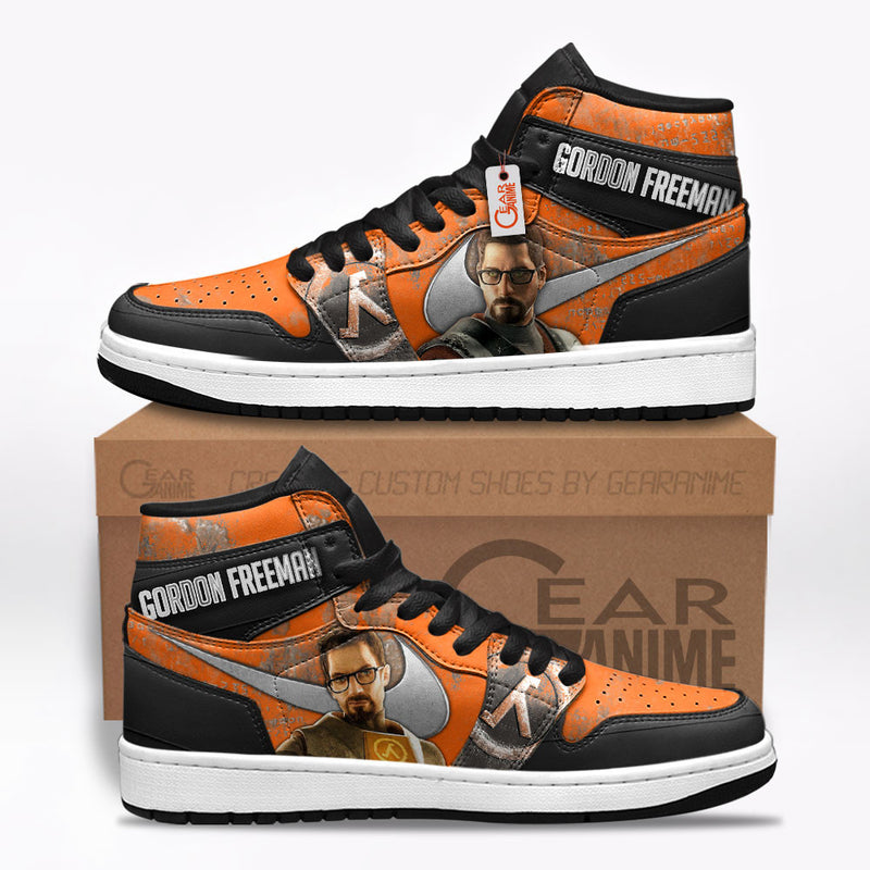 Gordon Freeman J1-Sneakers Custom Games Shoes