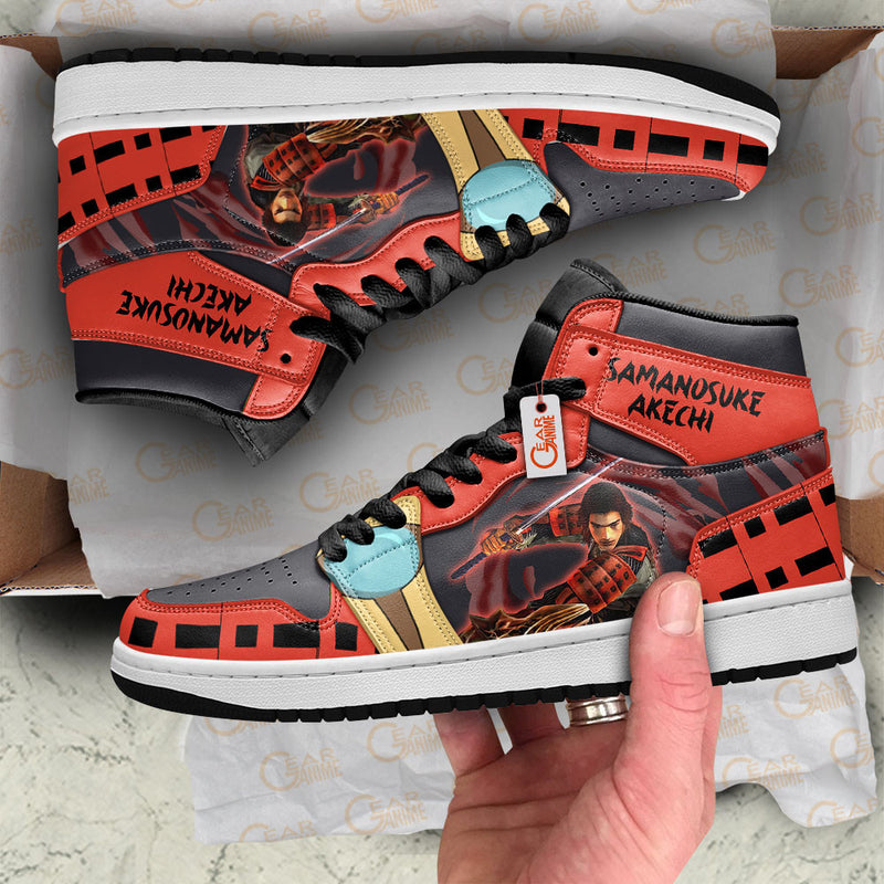 Samanosuke Akechi J1-Sneakers Custom Games Shoes