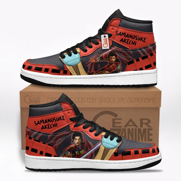 Samanosuke Akechi J1-Sneakers Custom Games Shoes