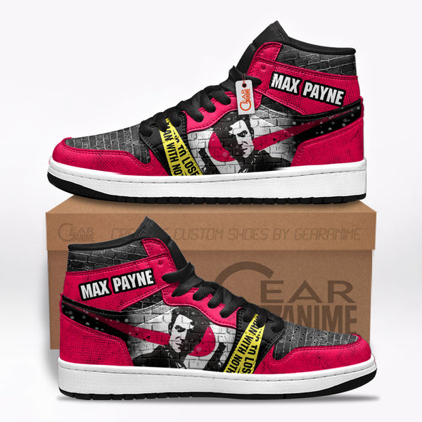 Max Payne J1-Sneakers Custom Games Shoes