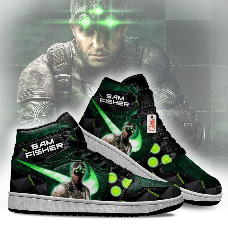 Sam Fisher J1-Sneakers Custom Games Shoes