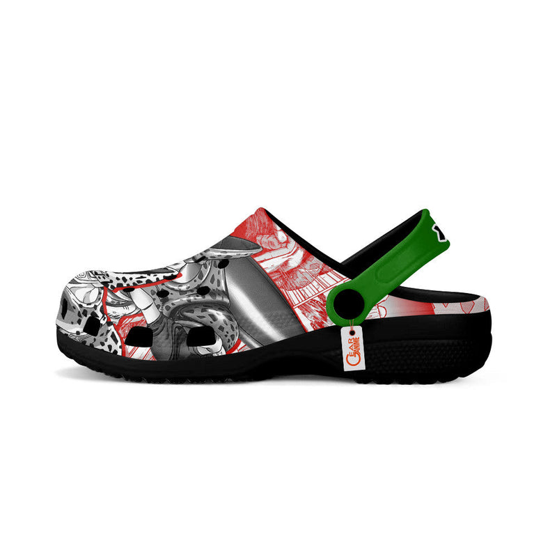 Cell Max Clogs Shoes Manga Style Personalized