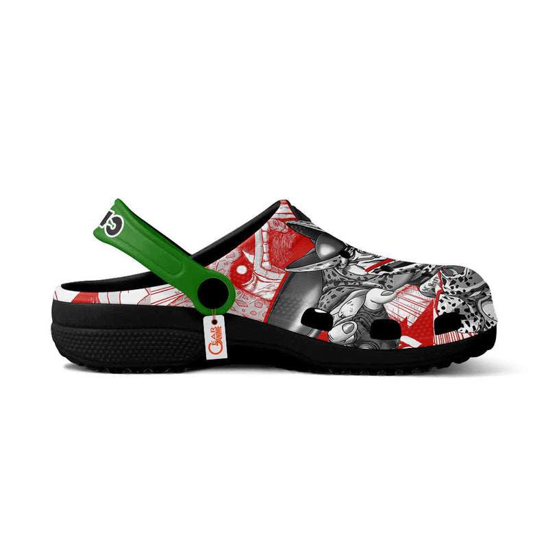 Cell Max Clogs Shoes Manga Style Personalized