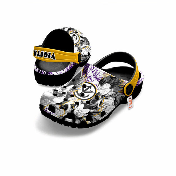 Vegeta Ultra Ego Clogs Shoes Manga Style Personalized