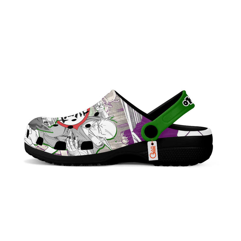 Piccolo Clogs Shoes Manga Style Personalized