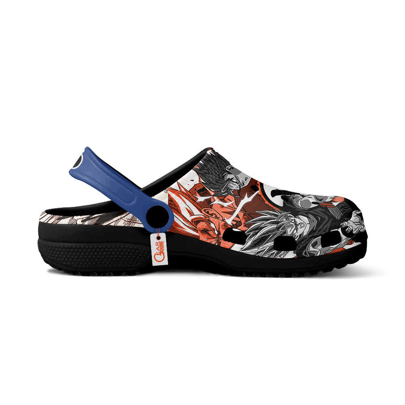 Goku Super Saiyan Clogs Shoes Manga Style Personalized