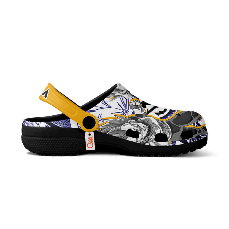 Vegeta Super Saiyan Clogs Shoes Manga Style Personalized