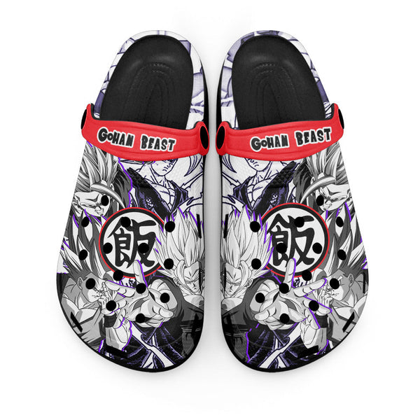 Gohan Beast Clogs Shoes Manga Style Personalized