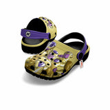 Golden Frieza Clogs Shoes Pattern Style