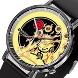 Nrt Uzumaki Bijuu Leather Band Wrist Watch Personalized