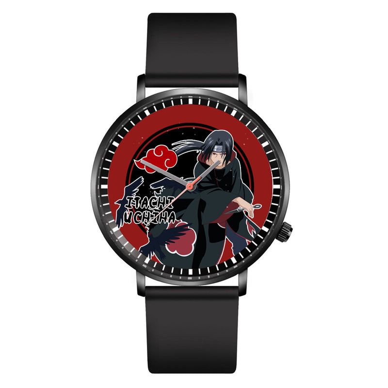 Itachi Uchiha Leather Band Wrist Watch Personalized