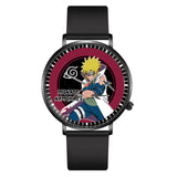 Minato Namikaze Leather Band Wrist Watch Personalized