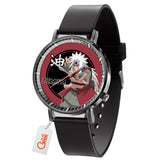 Jiraiya Leather Band Wrist Watch Personalized