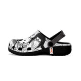 Neji Hyuga Clogs Shoes Manga Style Personalized