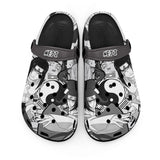 Neji Hyuga Clogs Shoes Manga Style Personalized